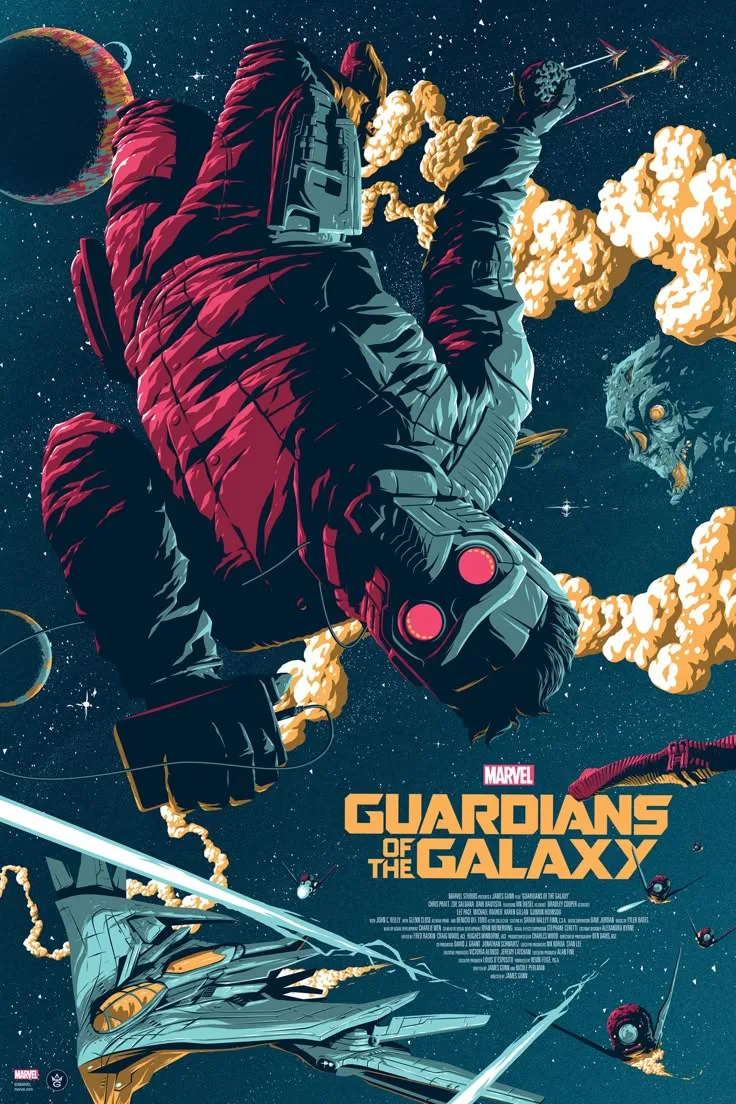 Quadro A2 Guardiões da Galáxia